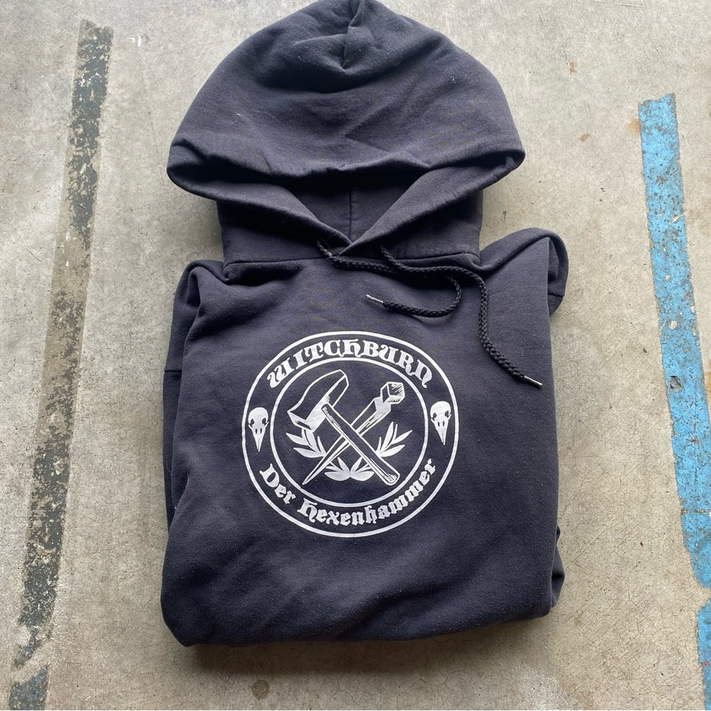 Witchburn Der Hexenhammer Hoodie Metal Hardcore - Picture 1 of 8